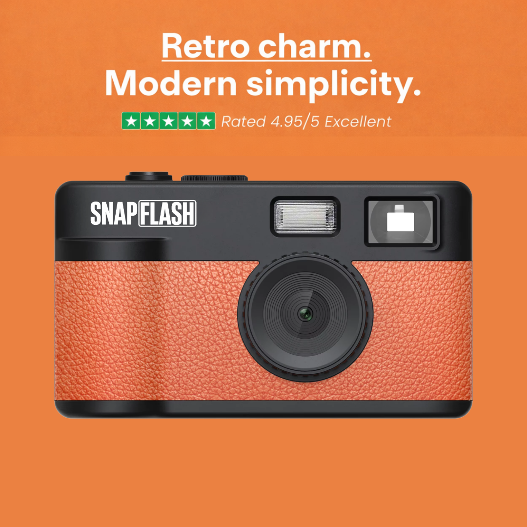 Snapflash - Vintage Camera | Orange