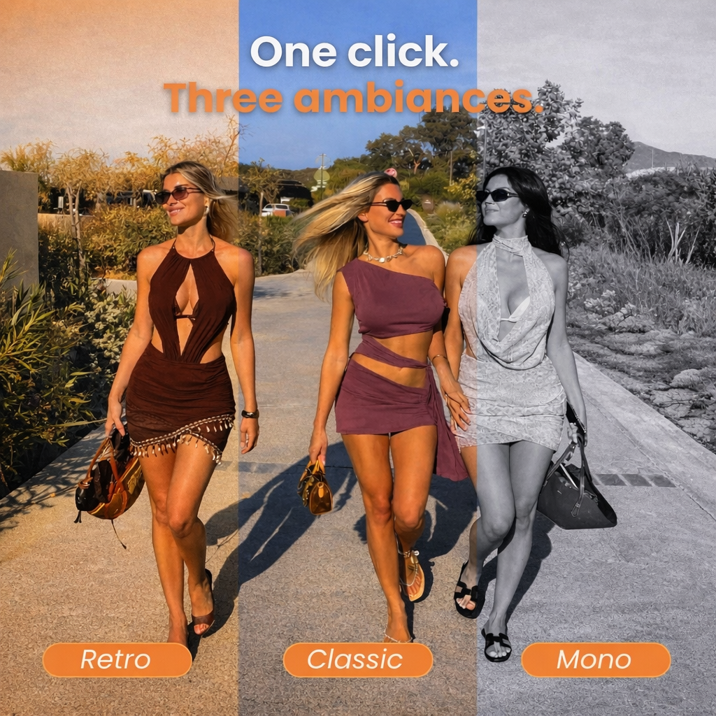 Snapflash - Vintage Camera | Orange