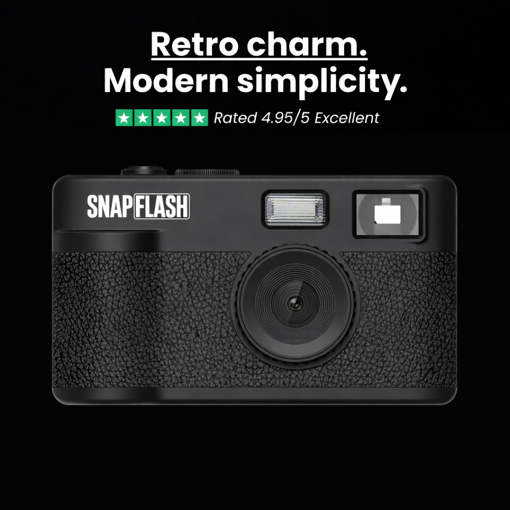Snapflash - Vintage Camera | Black