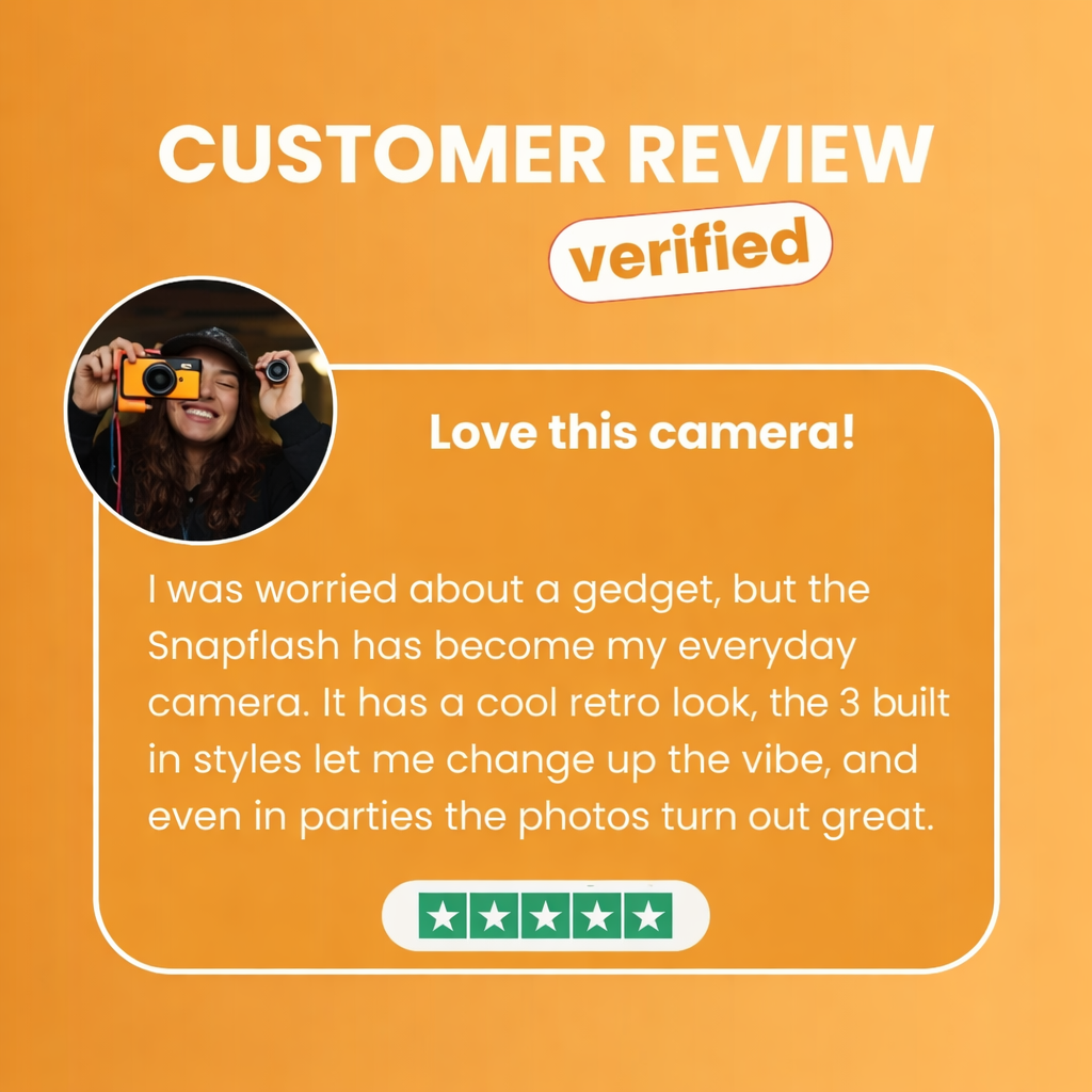 Snapflash - Vintage Camera | Yellow