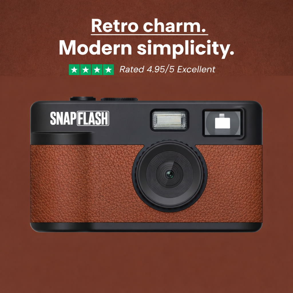 Snapflash - Vintage Camera | Brown